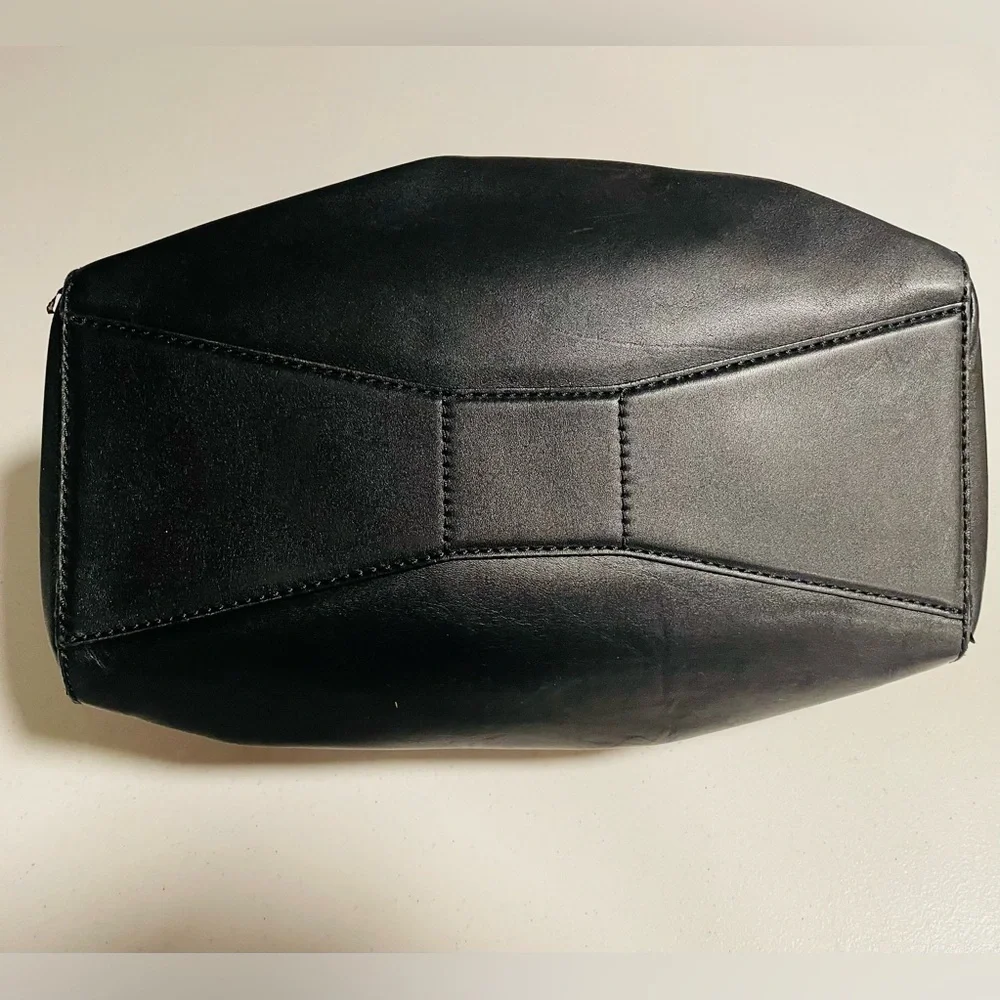 NWOT Kate Spade Catherine Street Black/Tan Pebbled Leather Bag